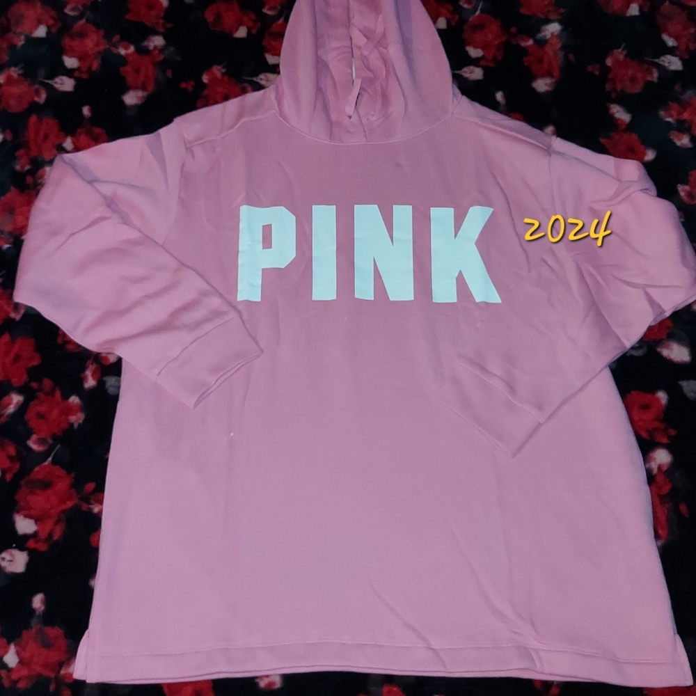PINK Pullover Size Large NWT - Picture 2 of 9